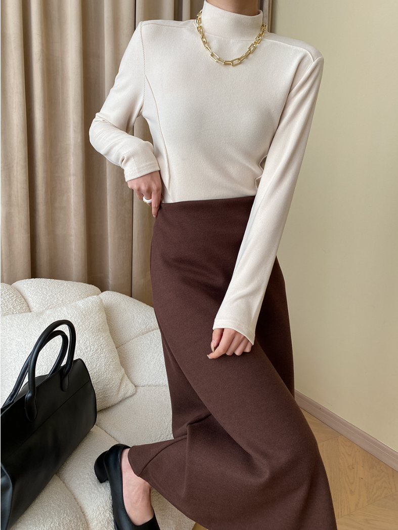 フリースAラインスカート