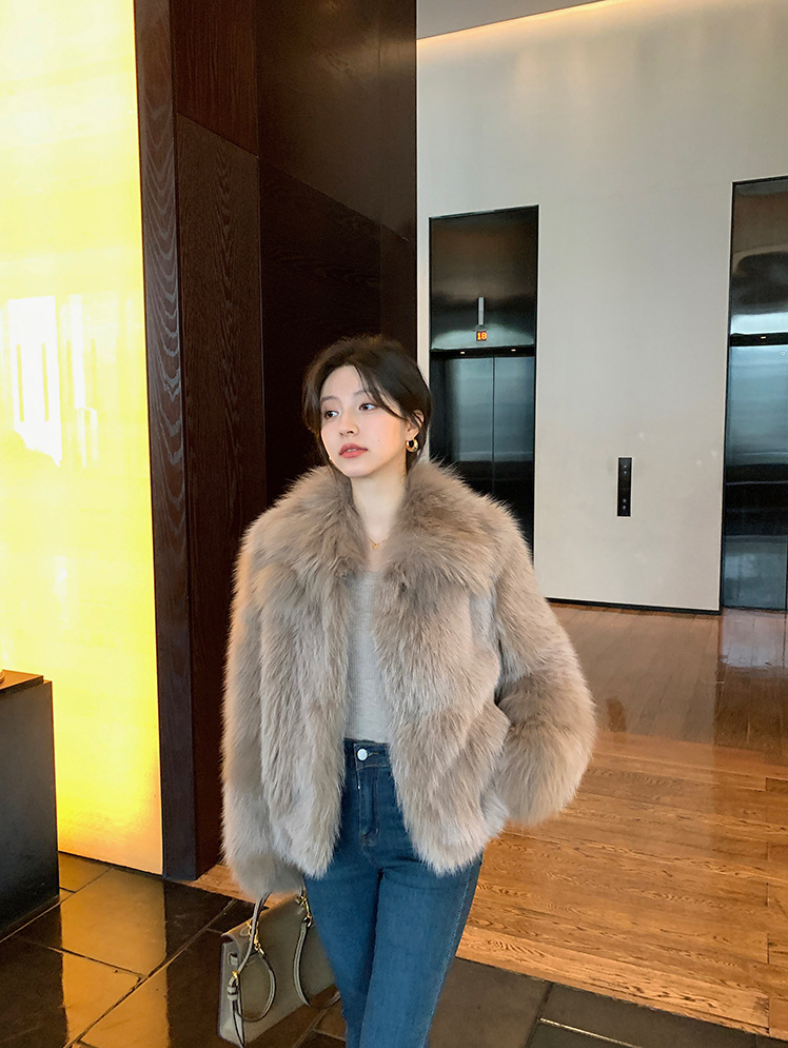 【11/7(金)PM12:00~販売START】フェイクファーショートジャケット