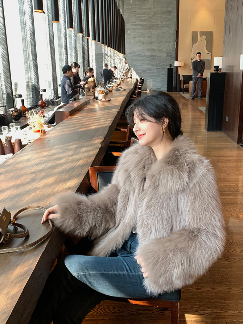 【11/7(金)PM12:00~販売START】フェイクファーショートジャケット