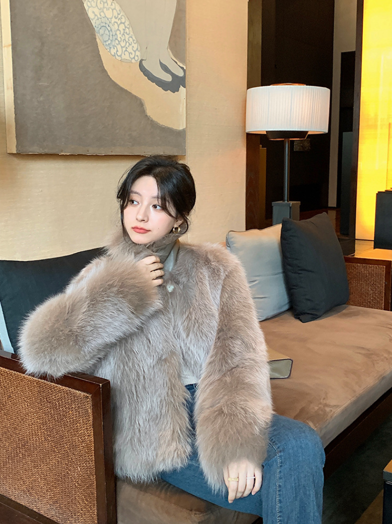 【11/7(金)PM12:00~販売START】フェイクファーショートジャケット