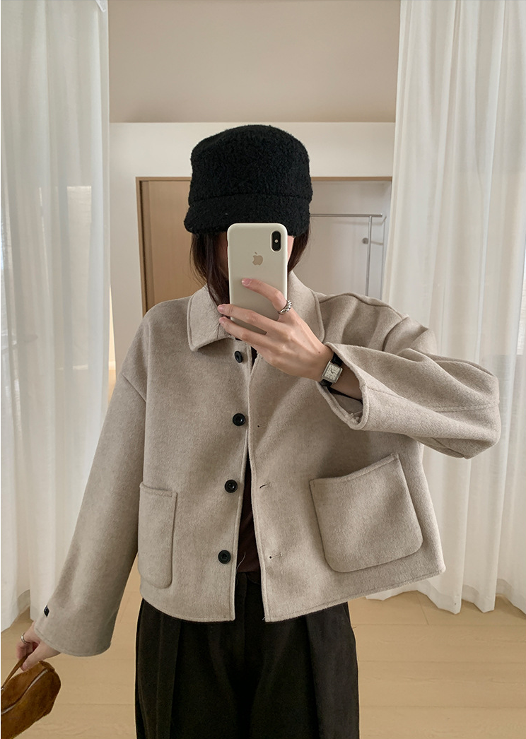 【11/7(金)PM12:00~販売START】ウールライクショートジャケット