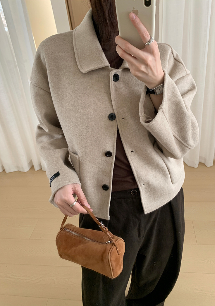 【11/7(金)PM12:00~販売START】ウールライクショートジャケット