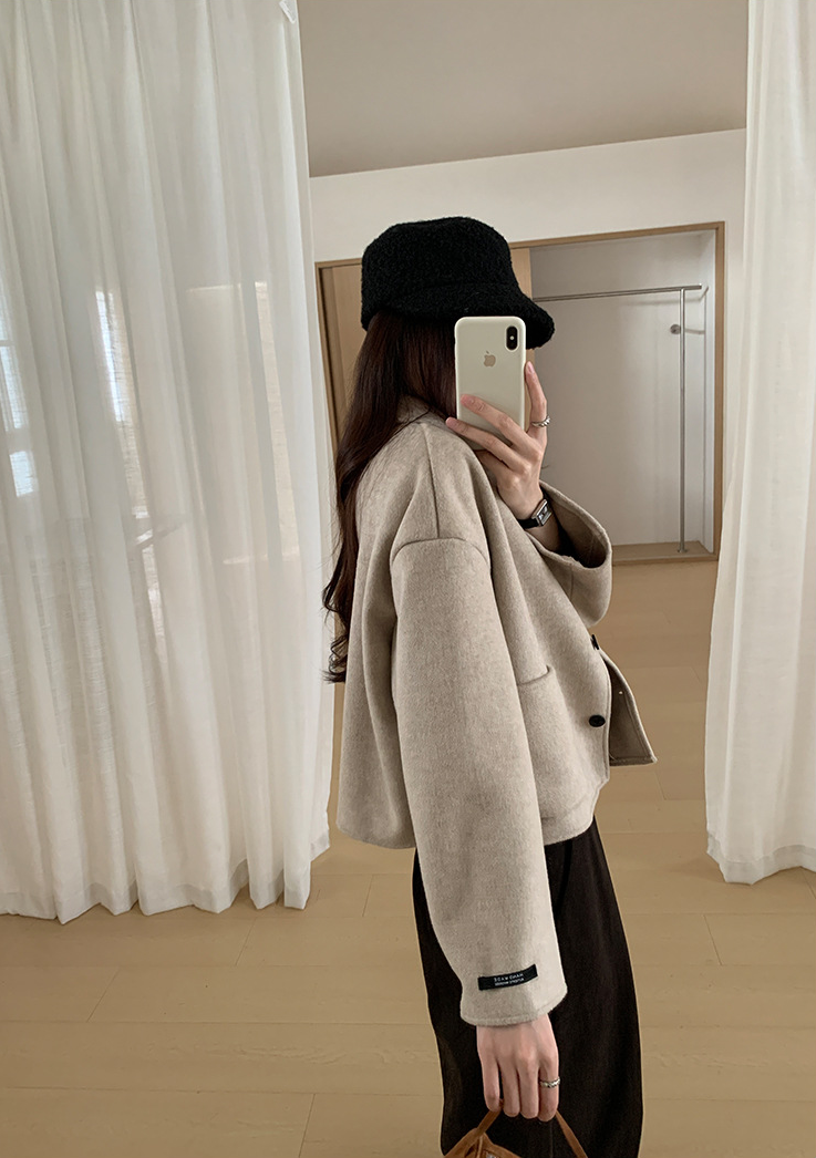 【11/7(金)PM12:00~販売START】ウールライクショートジャケット