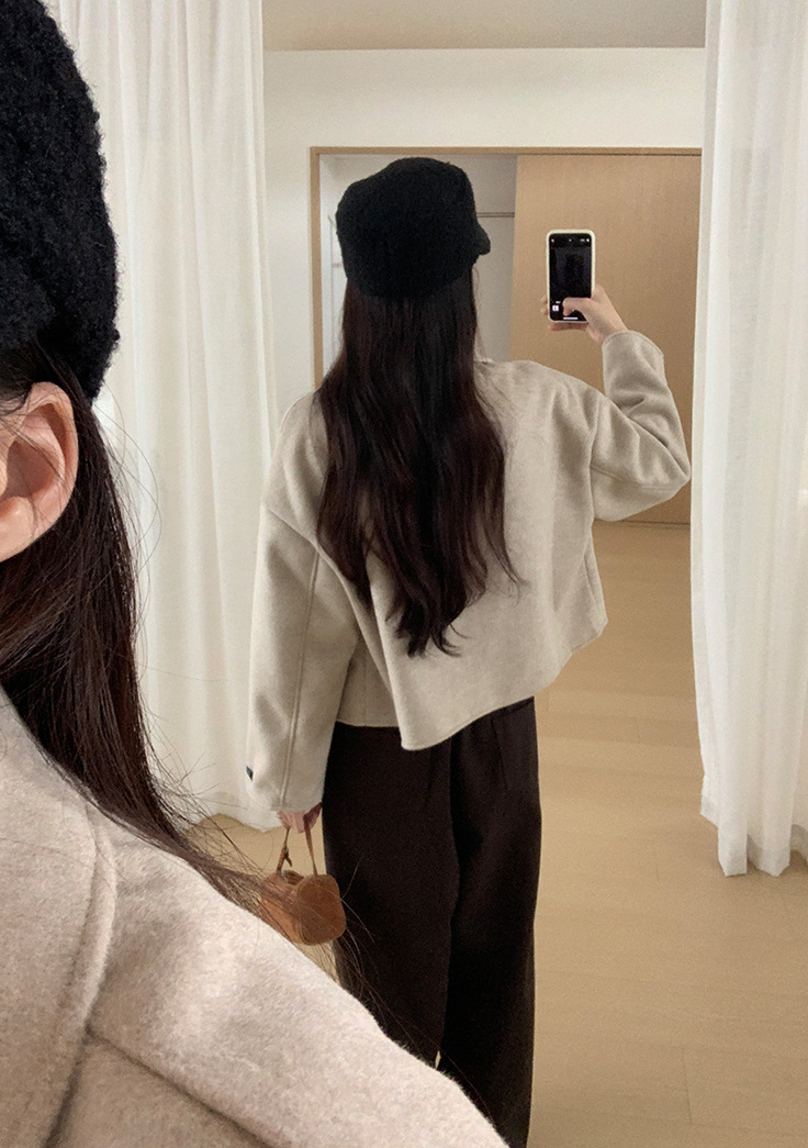 【11/7(金)PM12:00~販売START】ウールライクショートジャケット