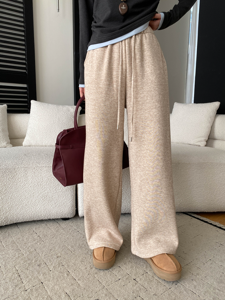 【11/28(金)PM12:00~販売START】裏起毛ワイドリラックスパンツ