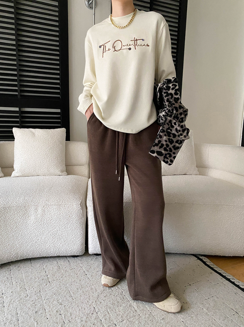 【11/28(金)PM12:00~販売START】裏起毛ワイドリラックスパンツ