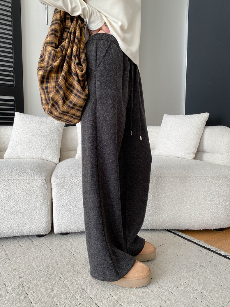 【11/28(金)PM12:00~販売START】裏起毛ワイドリラックスパンツ