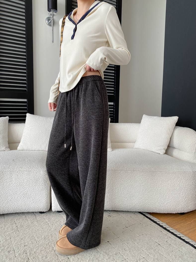 【11/28(金)PM12:00~販売START】裏起毛ワイドリラックスパンツ