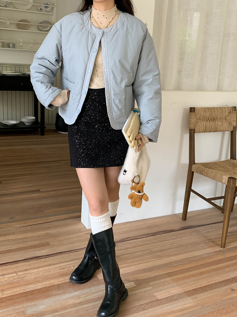 【11/28(金)PM12:00~販売START】ドットリブスリムフィットメロウトップス