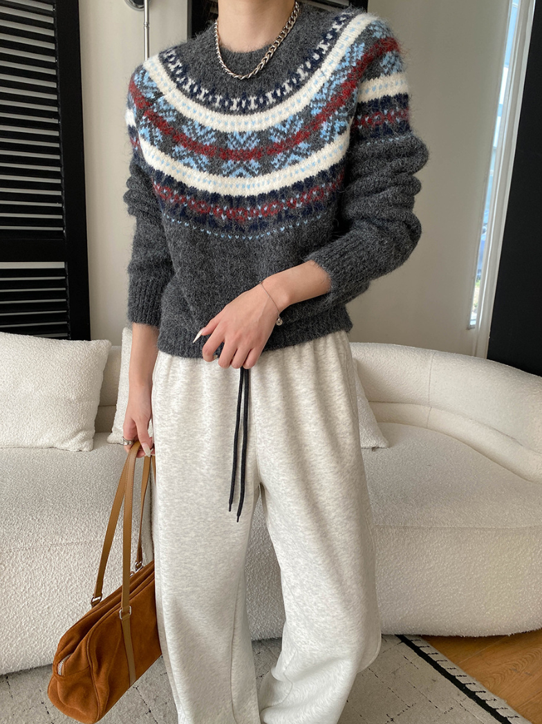 ノルディックニットプルオーバー