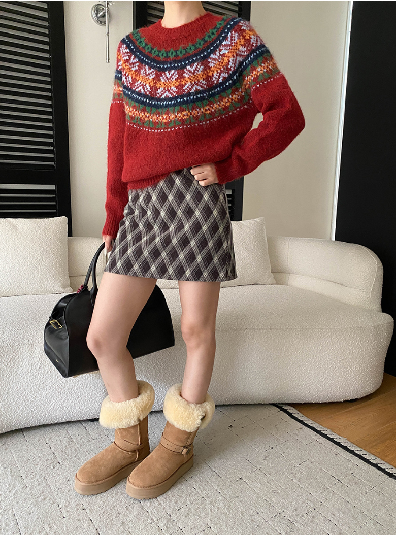 ノルディックニットプルオーバー