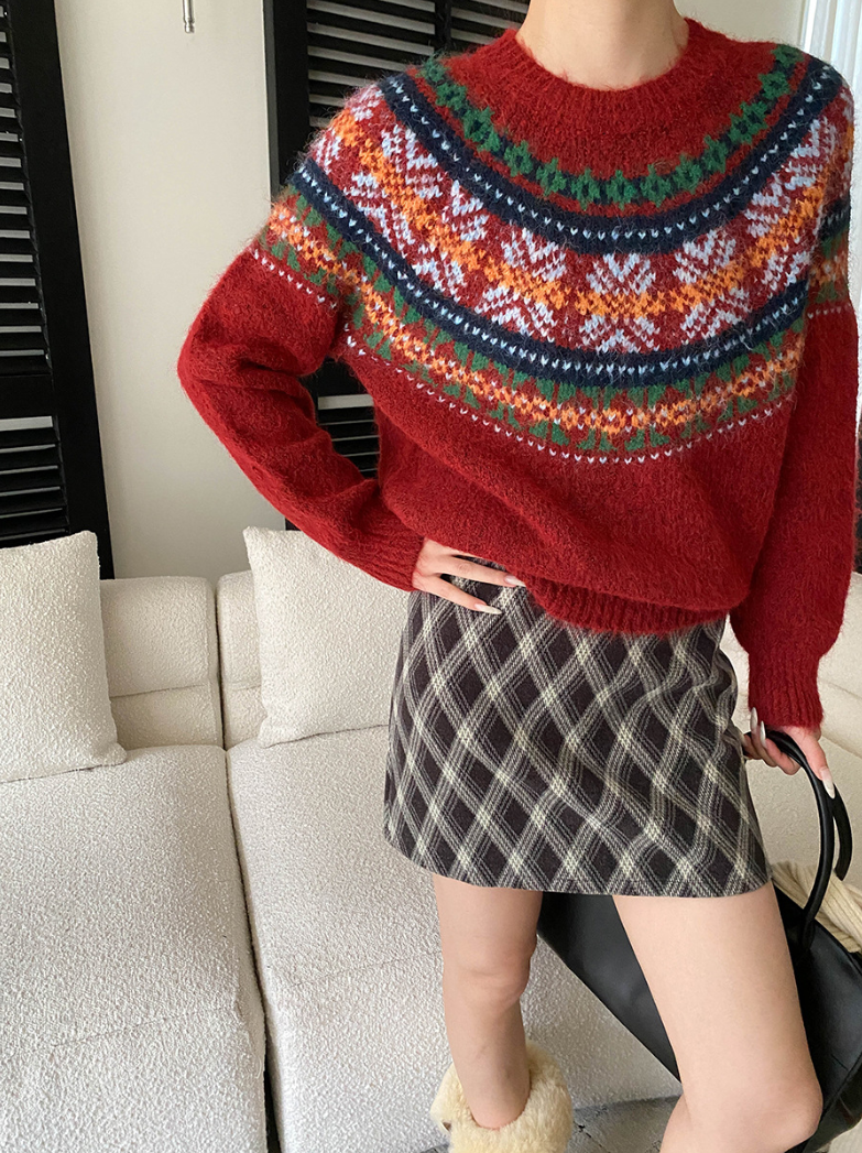 ノルディックニットプルオーバー