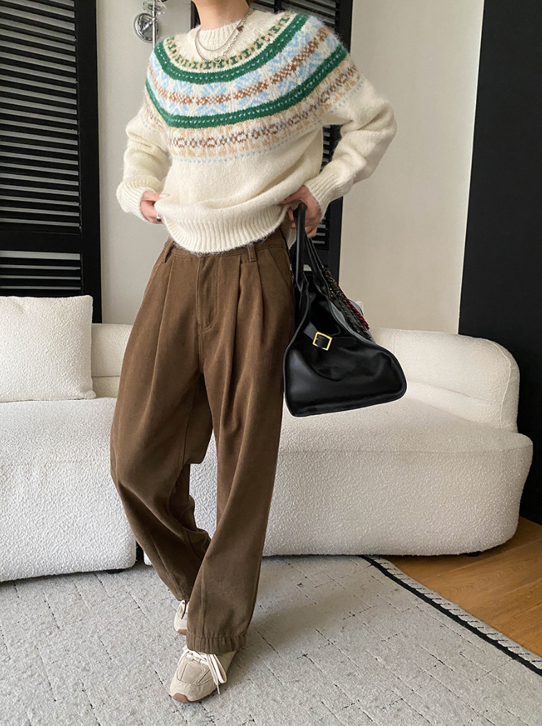 ノルディックニットプルオーバー