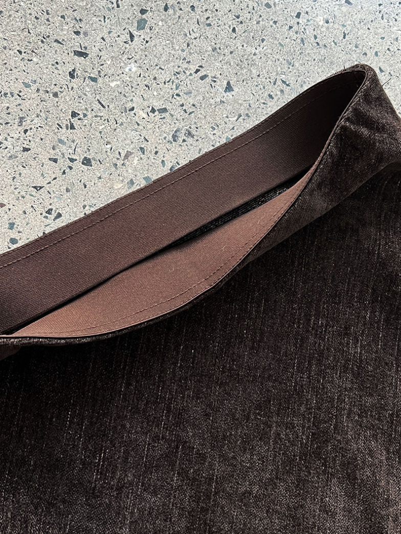 フロストタッチAラインロングスカート