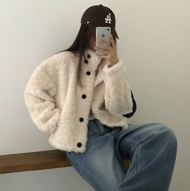 プードルジャケットコート