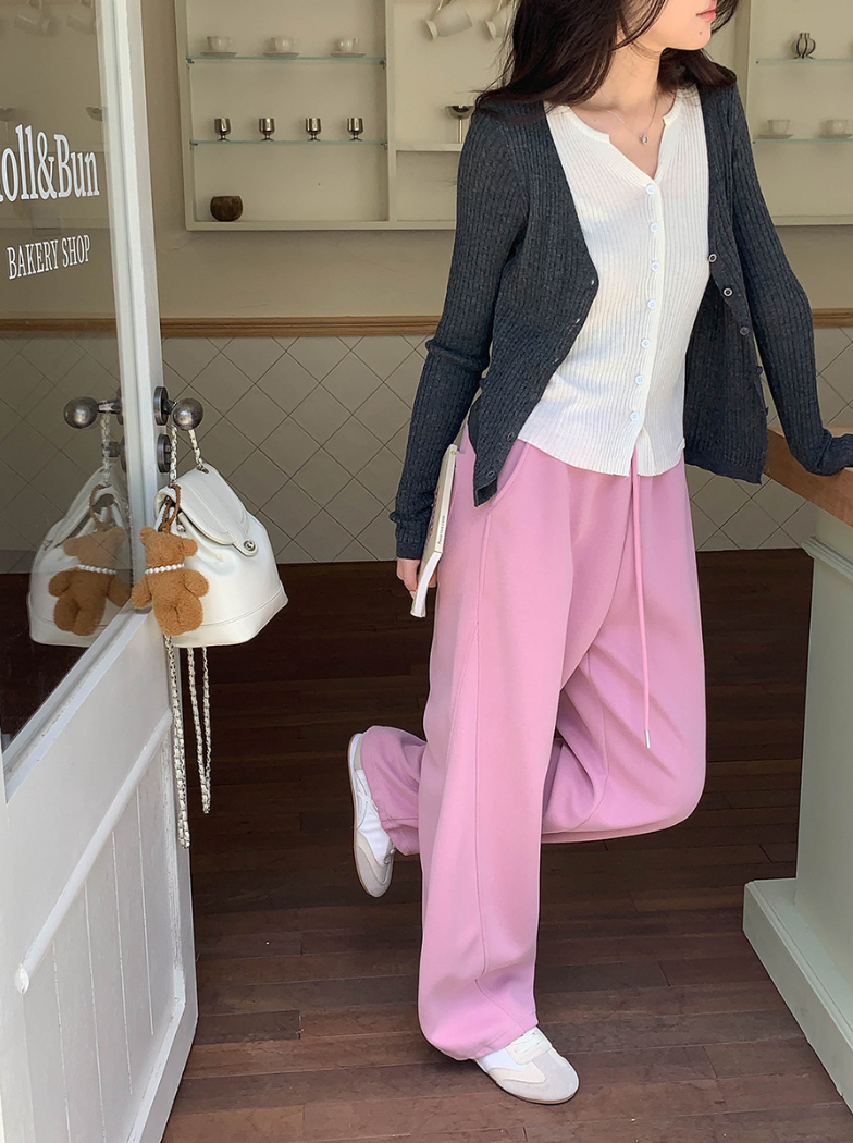 【一部即納】レイヤードデザインリブニット