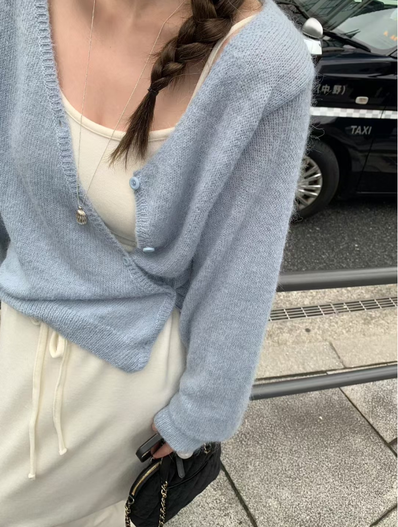 Set fair対象 | 27日(金)0:00~【即納】ソフトエアリーニットカーディガン