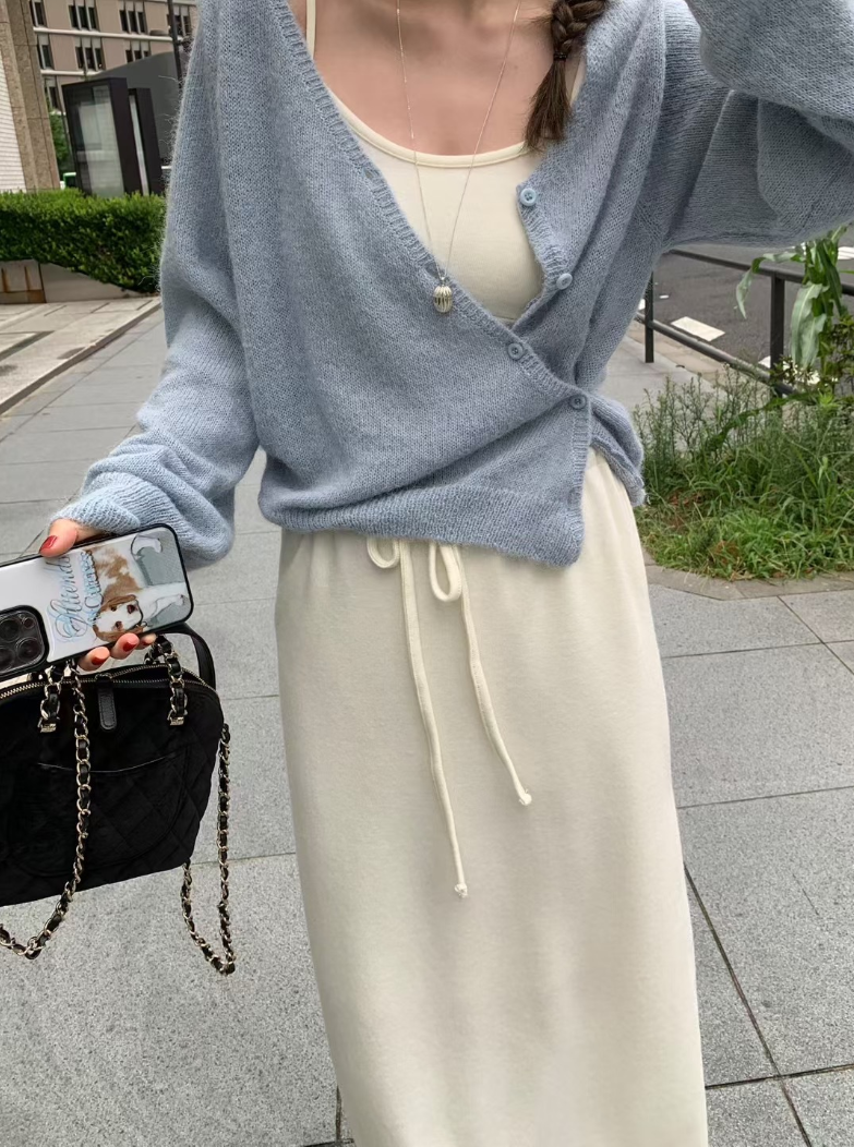 Set fair対象 | 27日(金)0:00~【即納】ソフトエアリーニットカーディガン