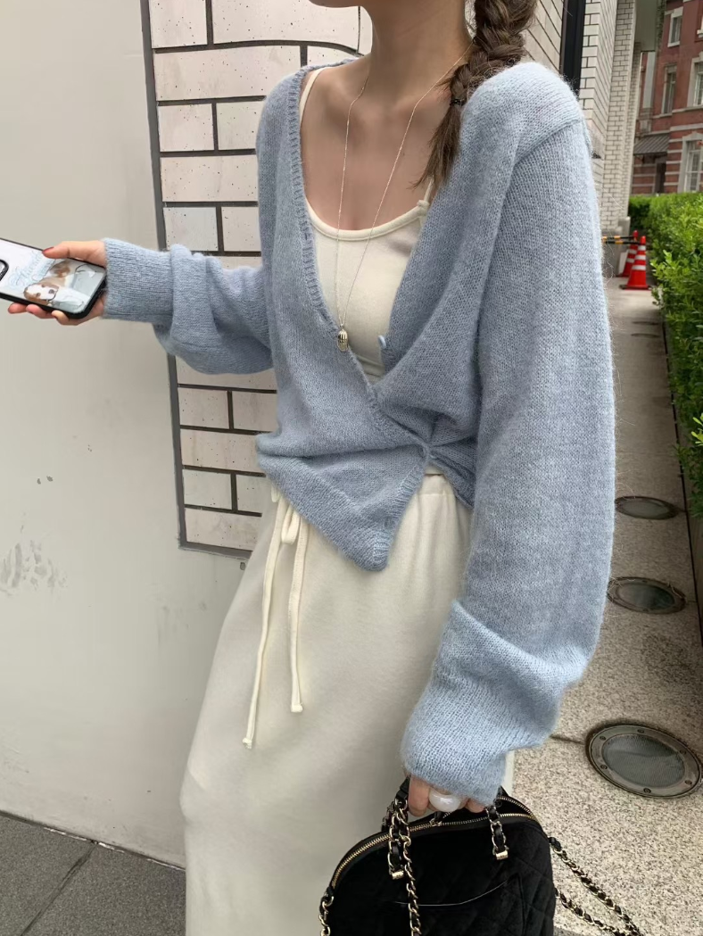 Set fair対象 | 27日(金)0:00~【即納】ソフトエアリーニットカーディガン