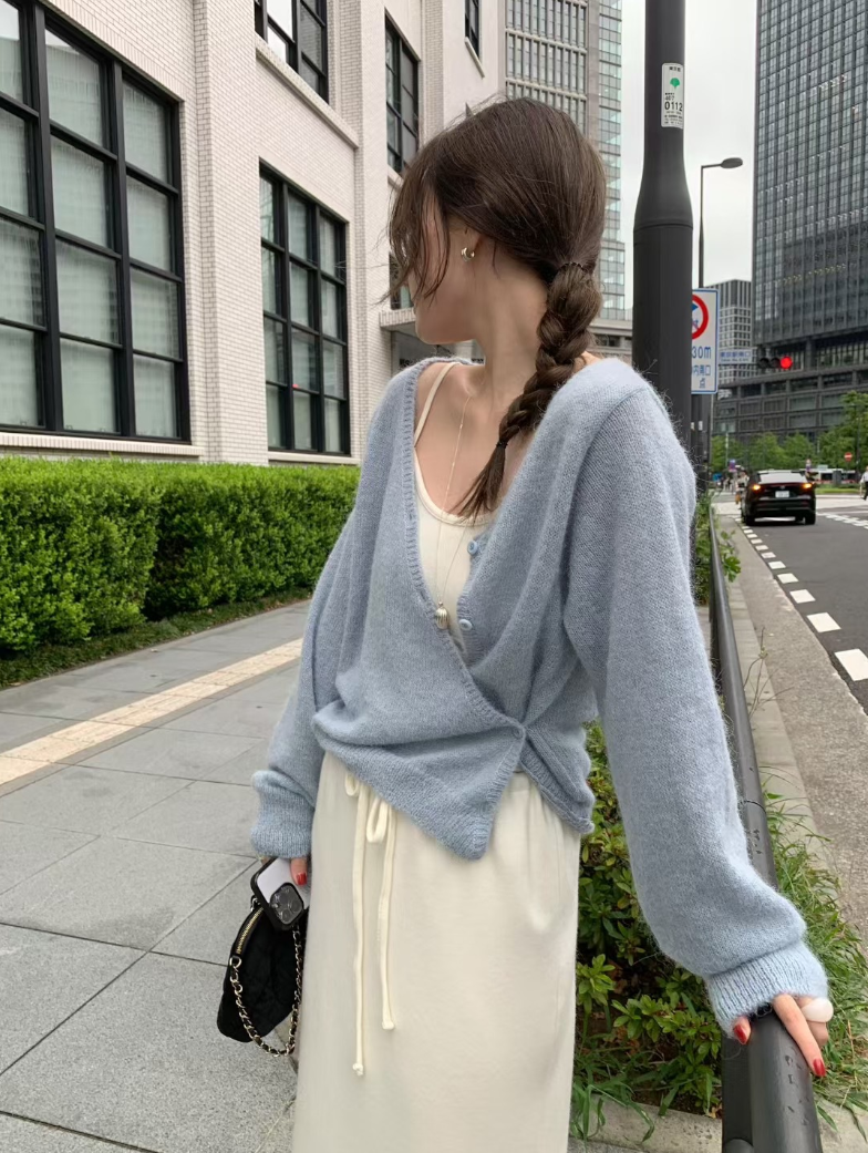 Set fair対象 | 27日(金)0:00~【即納】ソフトエアリーニットカーディガン