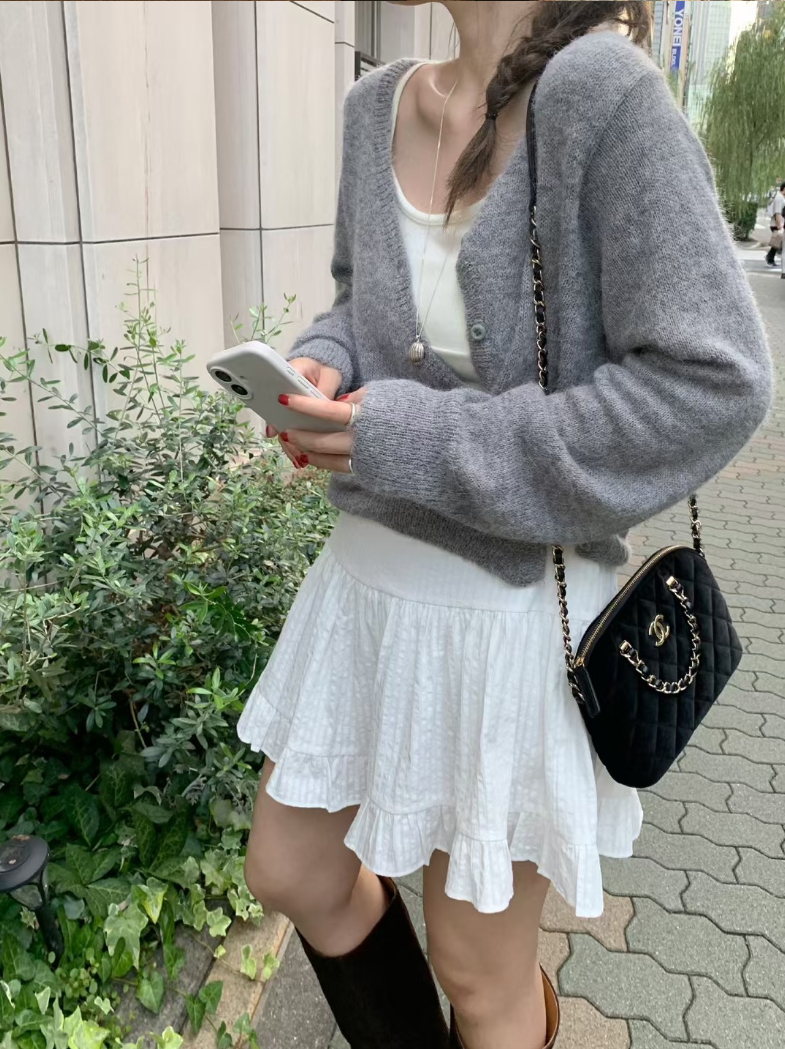 Set fair対象 | 27日(金)0:00~【即納】ソフトエアリーニットカーディガン