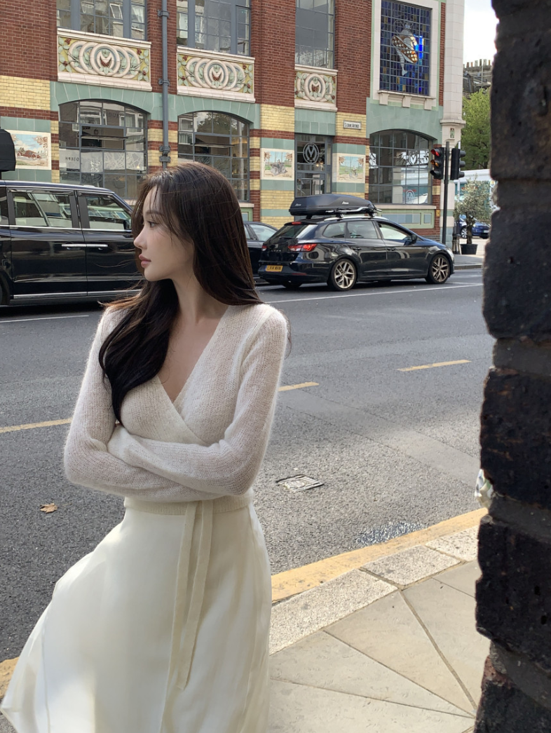 【即納】カシュクールシアーニット