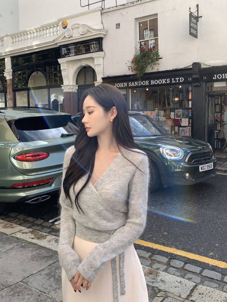 【即納】カシュクールシアーニット