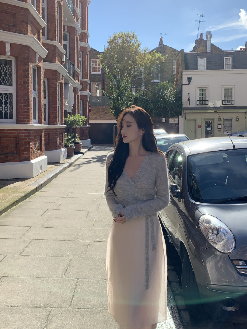 【即納】カシュクールシアーニット