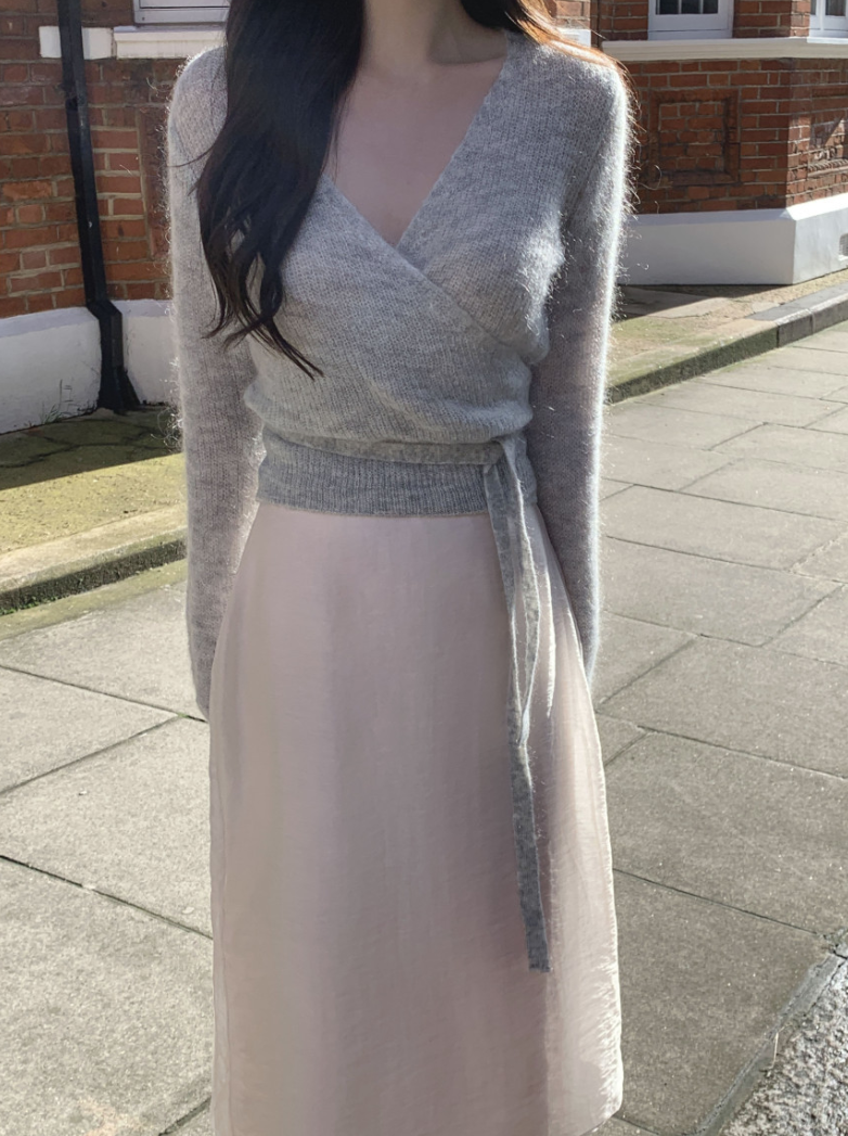 【即納】カシュクールシアーニット