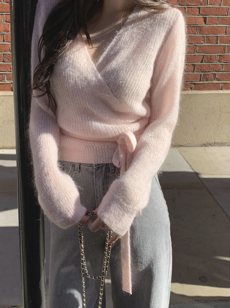 Set fair対象 | 27日(金)0:00~【即納】カシュクールシアーニット