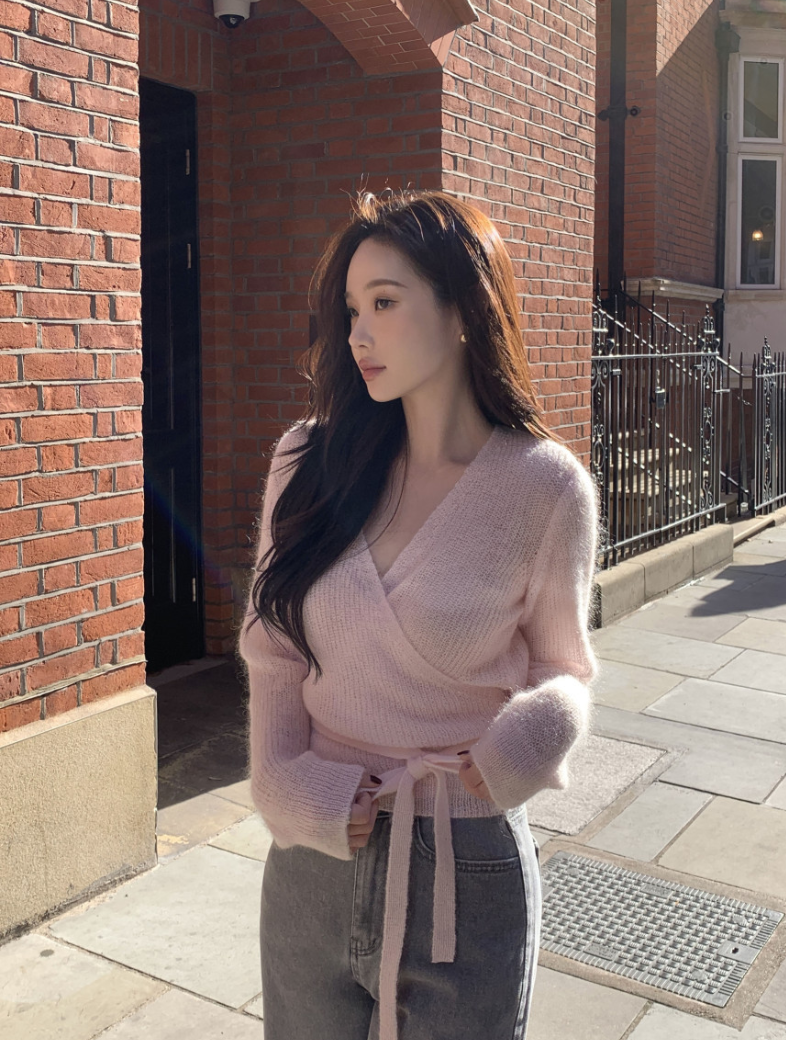 【即納】カシュクールシアーニット