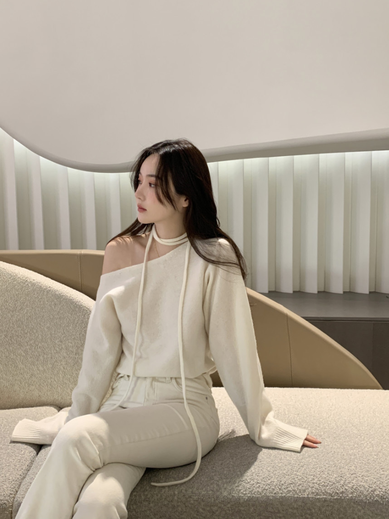 【即納】ネックストラップワンショルトップス