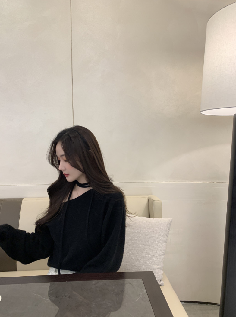 【即納】ネックストラップワンショルトップス