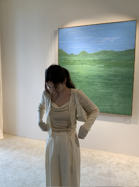 【一部即納】ドレープネックニットキャミセット