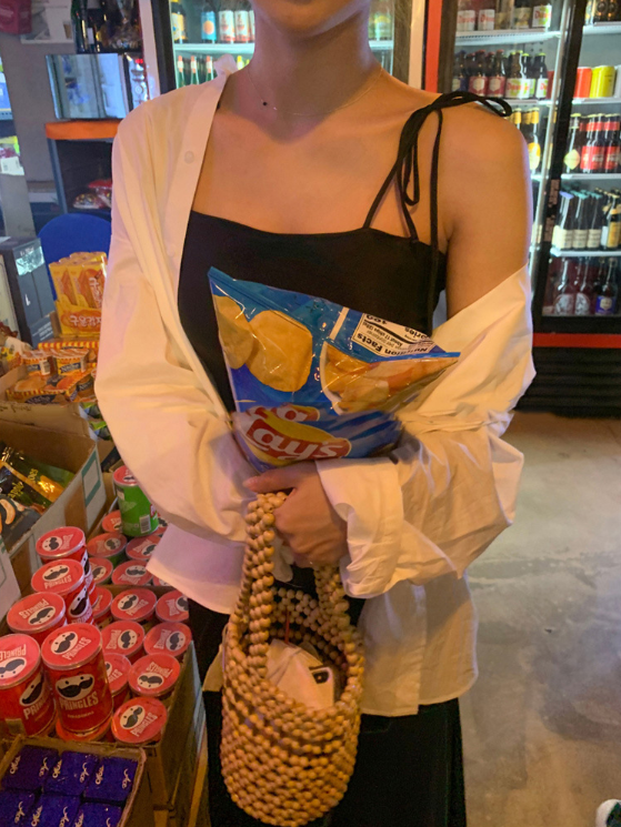 即納【新作 3/13(金)PM12:00~販売START】リボンサテンキャミワンピース