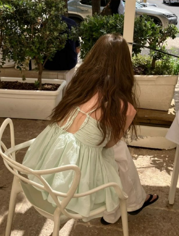 即納【新作 3/13(金)PM12:00~販売START】バックリボンギャザーキャミブラウス