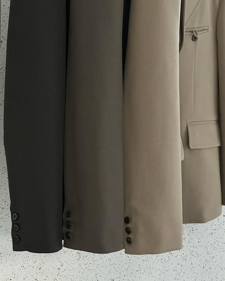 新作【即納】クラシックオーバーシルエットテーラードジャケット