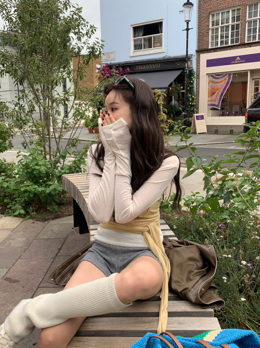 新作【即納】レイヤードリボンキャミトップス