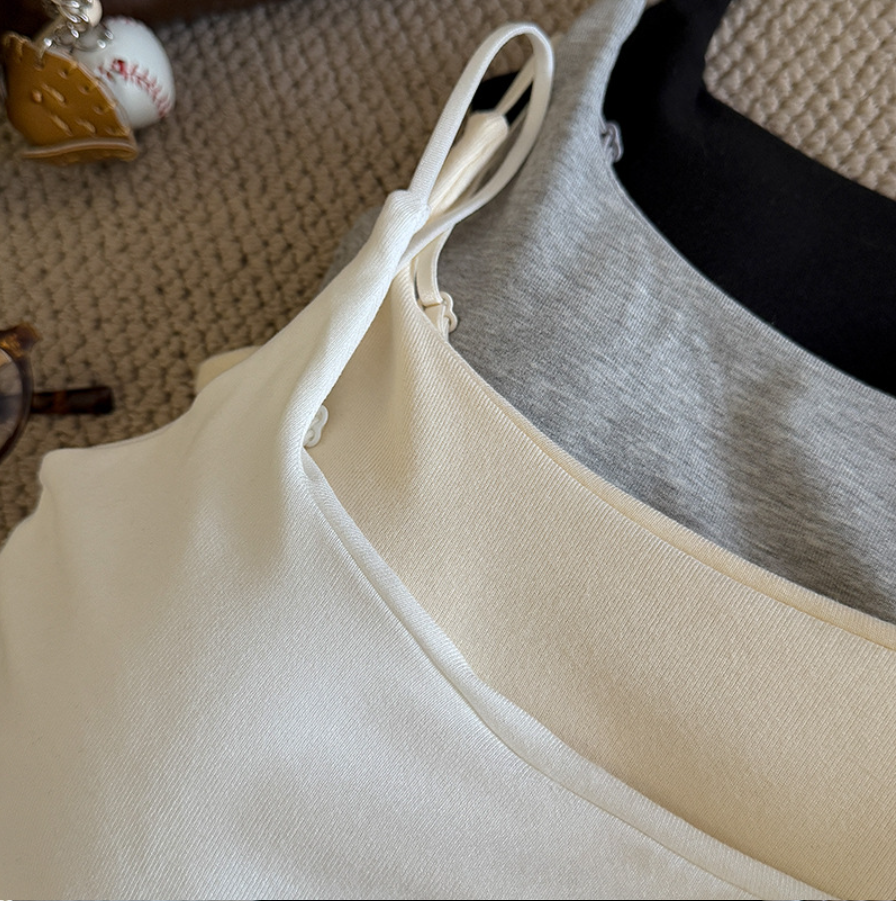 即納【新作 3/27(金)PM12:00~販売START】カップ付きキャミソール