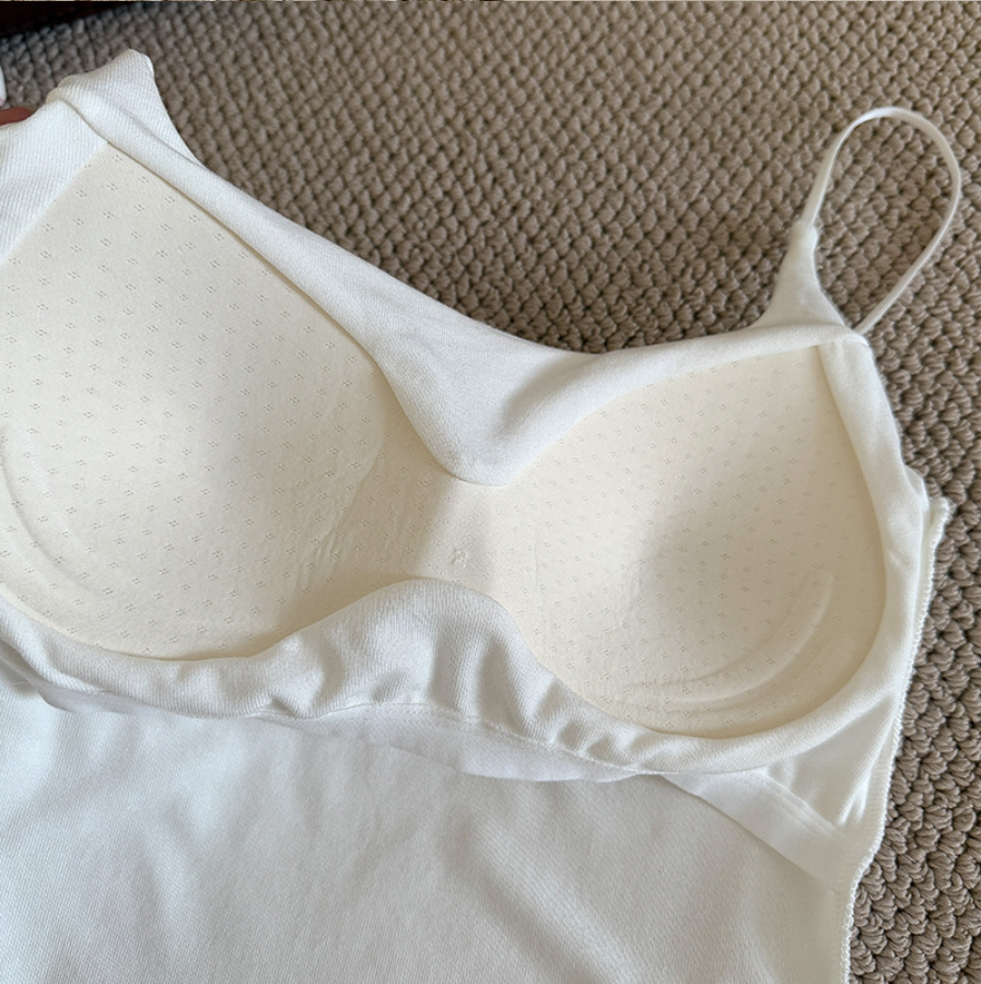 即納【新作 3/27(金)PM12:00~販売START】カップ付きキャミソール