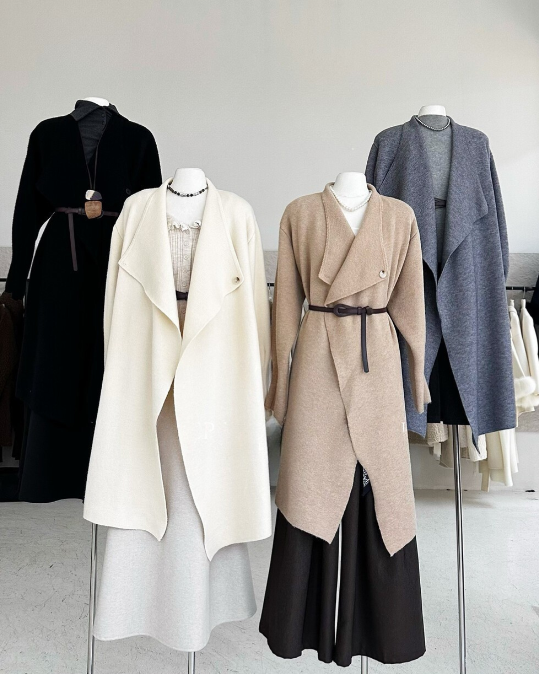 【即納 12/19(金)PM12:00~販売START】クラシカルレイヤード ロングコート