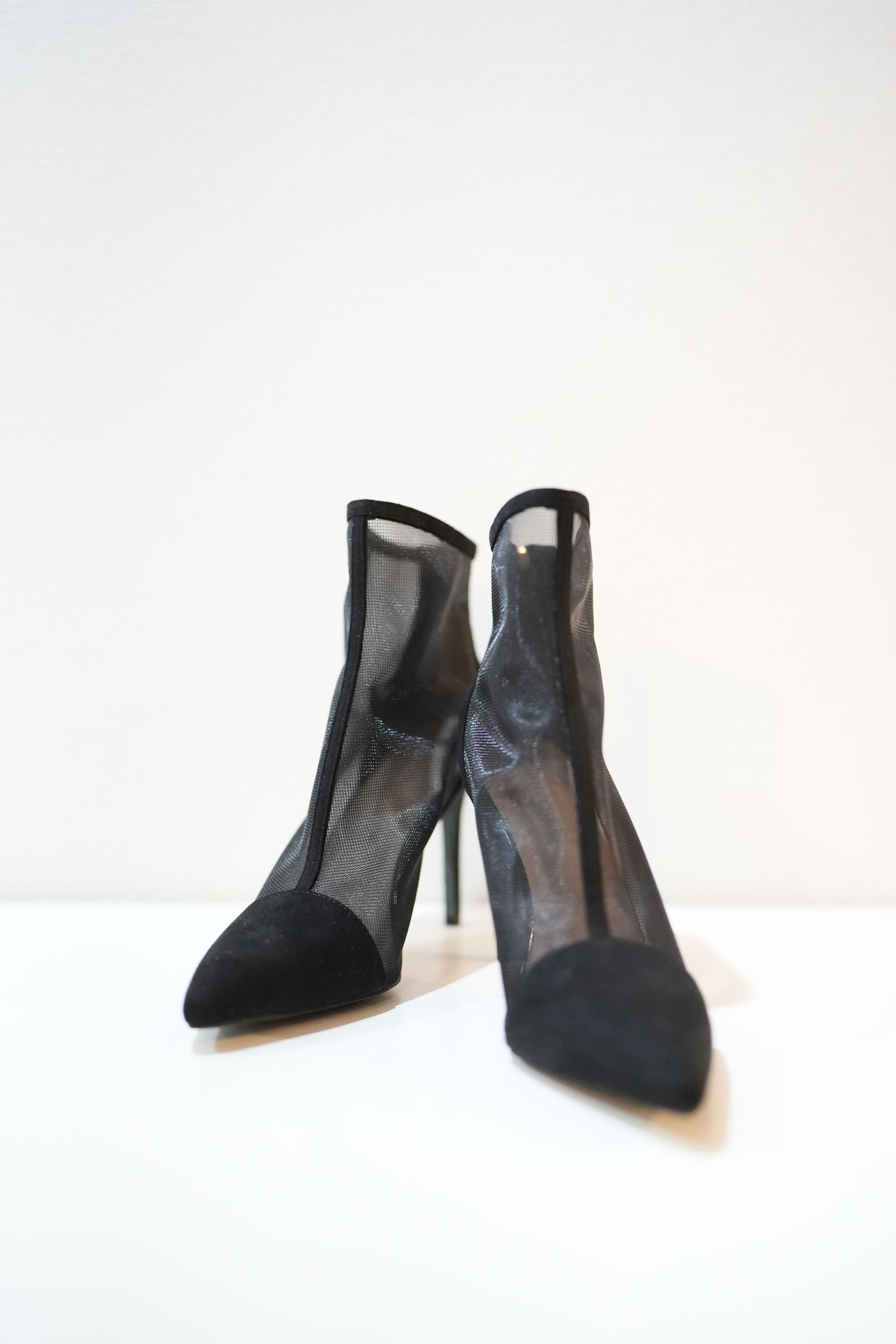 シースルーショートブーツ