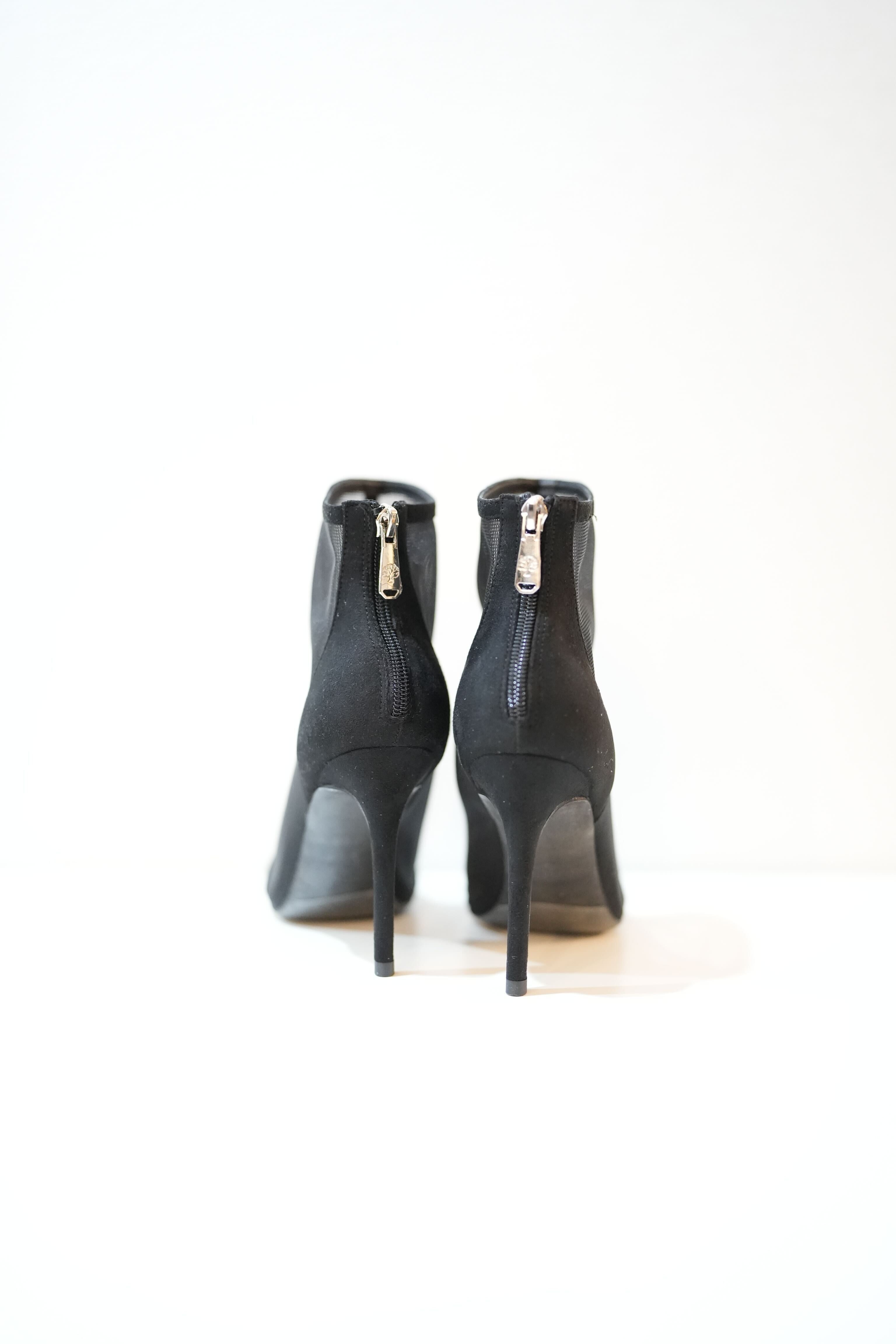 シースルーショートブーツ