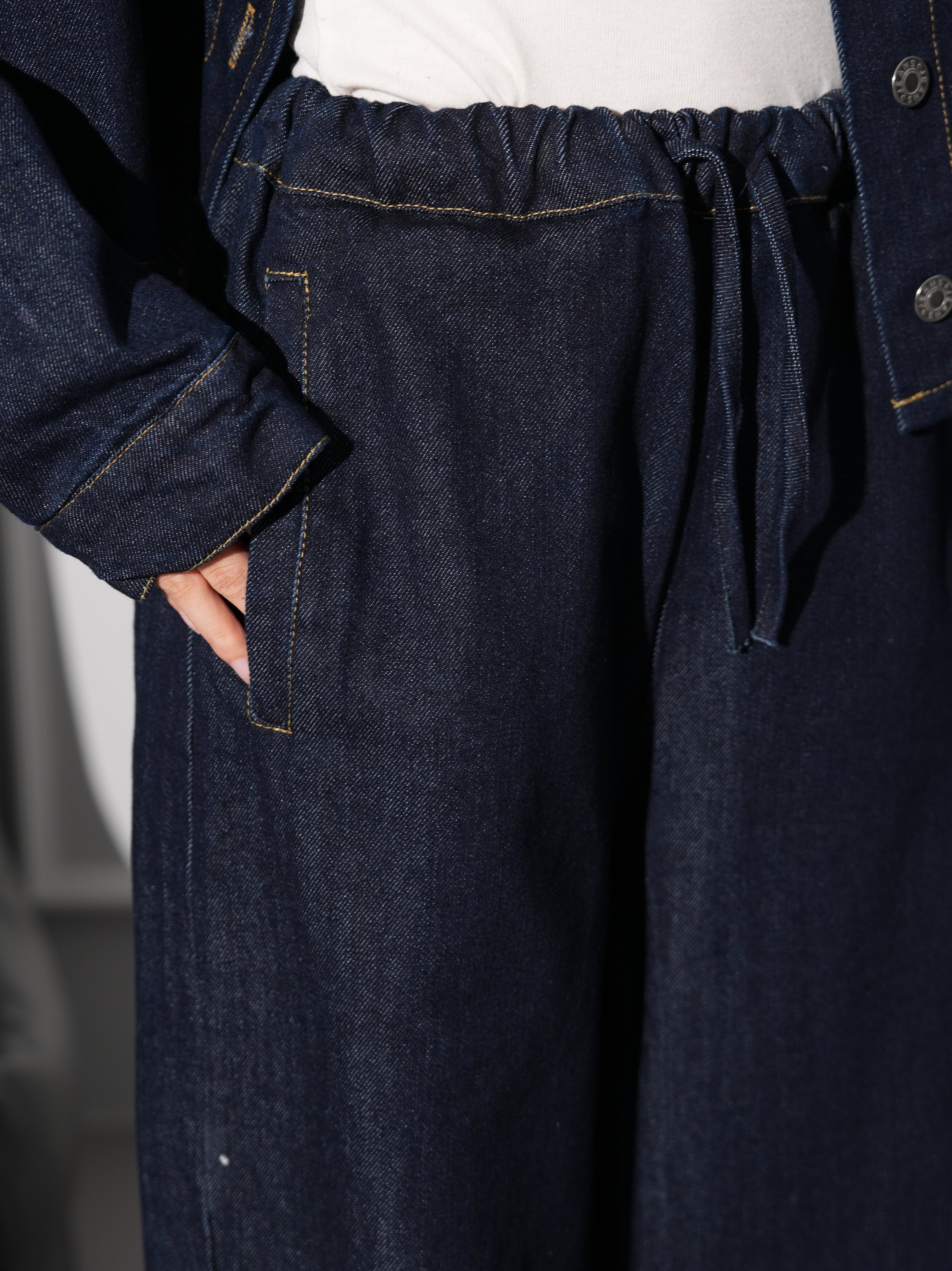 カジュアルデニムセットアップ