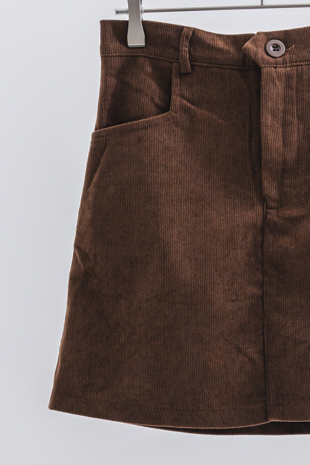 コーデュロイミニスカート