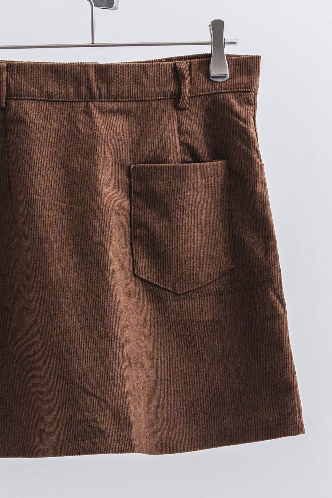 コーデュロイミニスカート