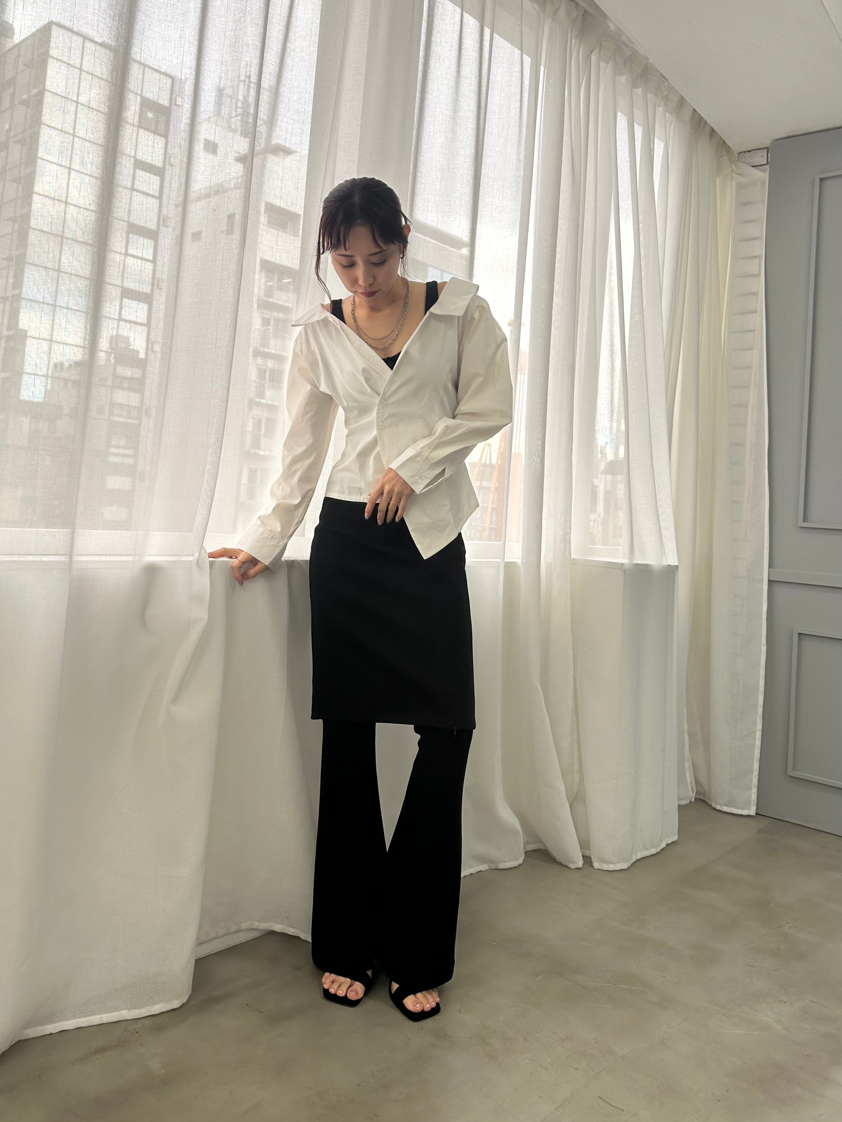 デザインシャツトップス