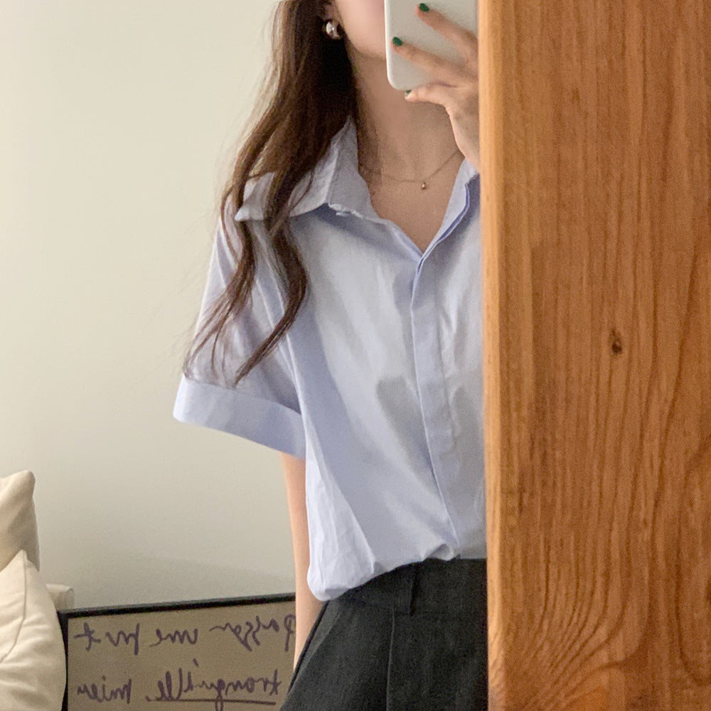 ベーシックオーバーフィットシャツ