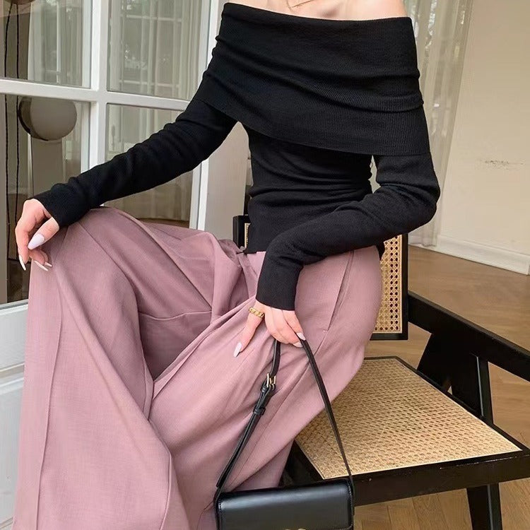 エレガントオフショルトップス