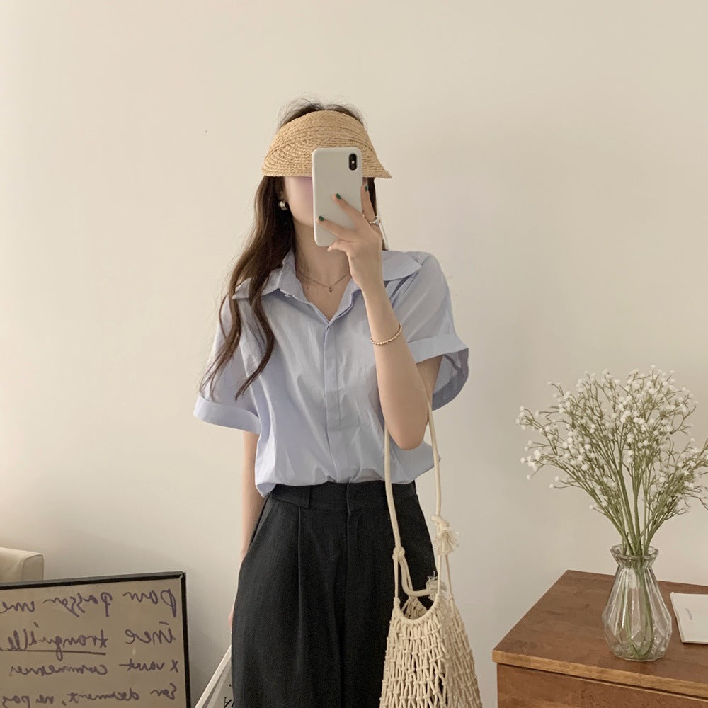 ベーシックオーバーフィットシャツ